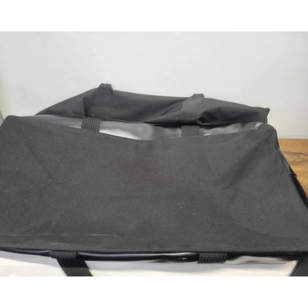 Ralph Lauren RL Black Canvas‎ Weekender Travel Duffel gym carry on Bag